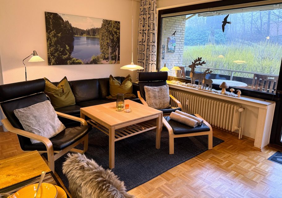 Flat TV oder Blick ins Grüne