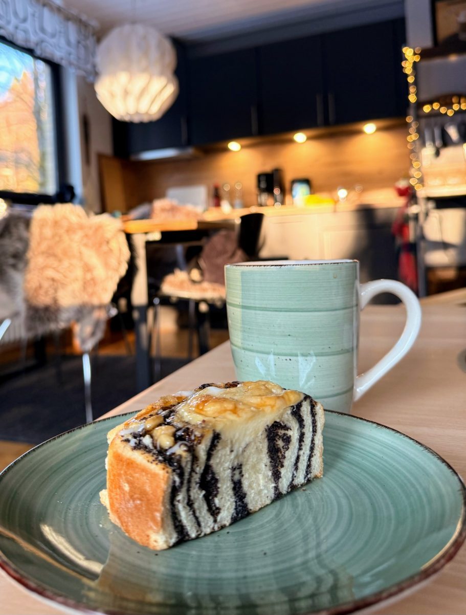 Der Bäcker ist ganz in der Nähe..